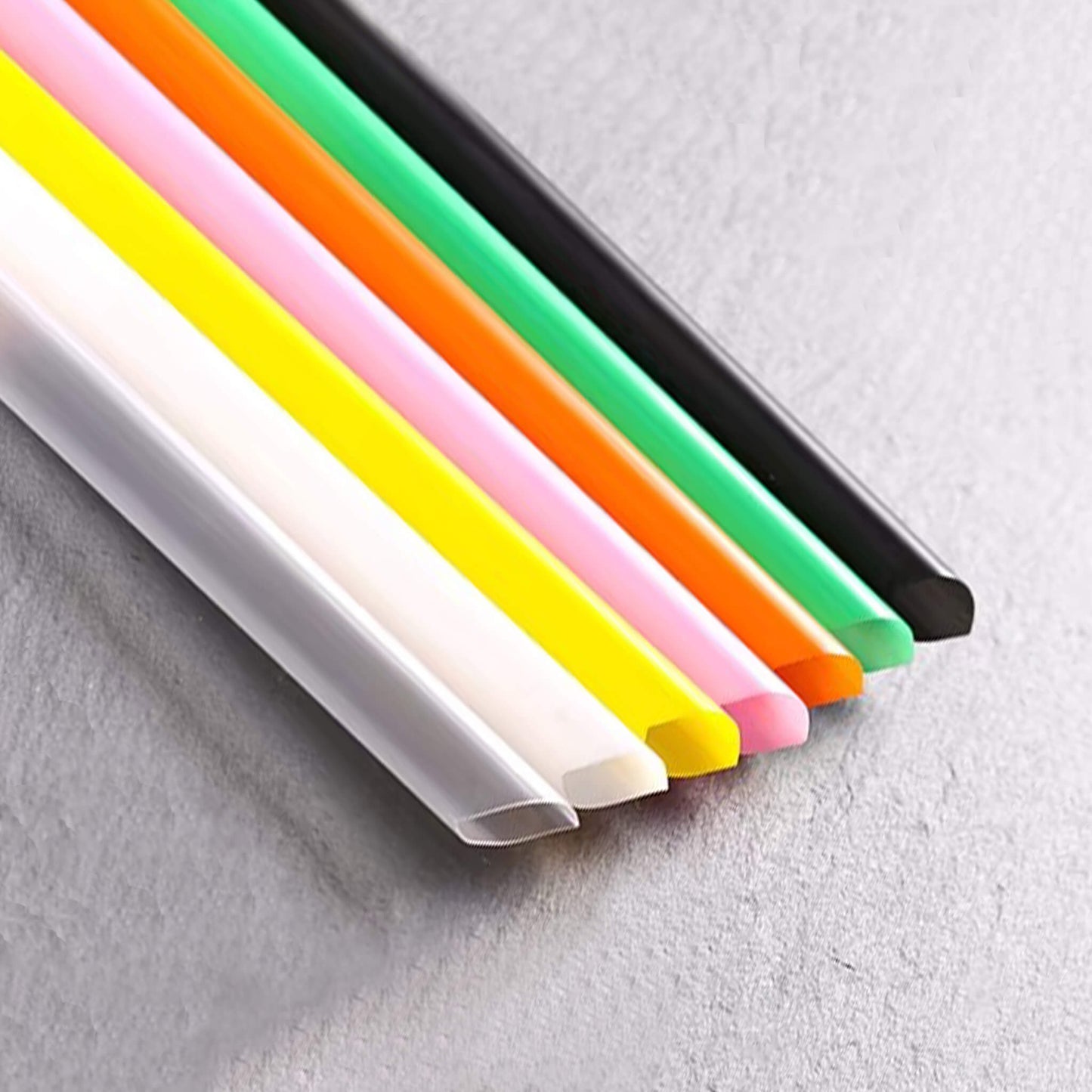 Jumbo Bubble Tea Plastic Straws – Wide Drinking Straws for Boba & Smoothies