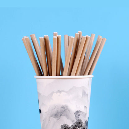 Kraft Paper Straws