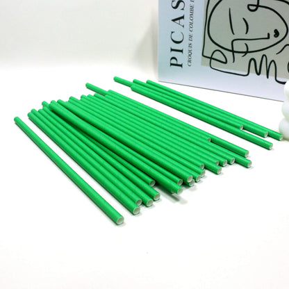 Colored Paper Straws