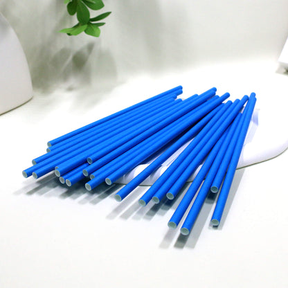 Colored Paper Straws