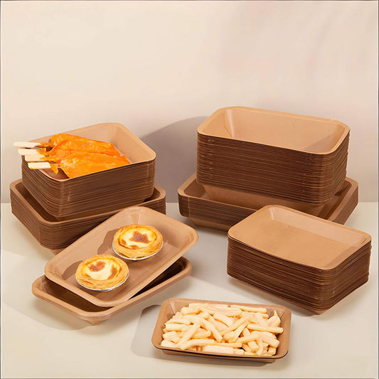 Kraft Paper Plates