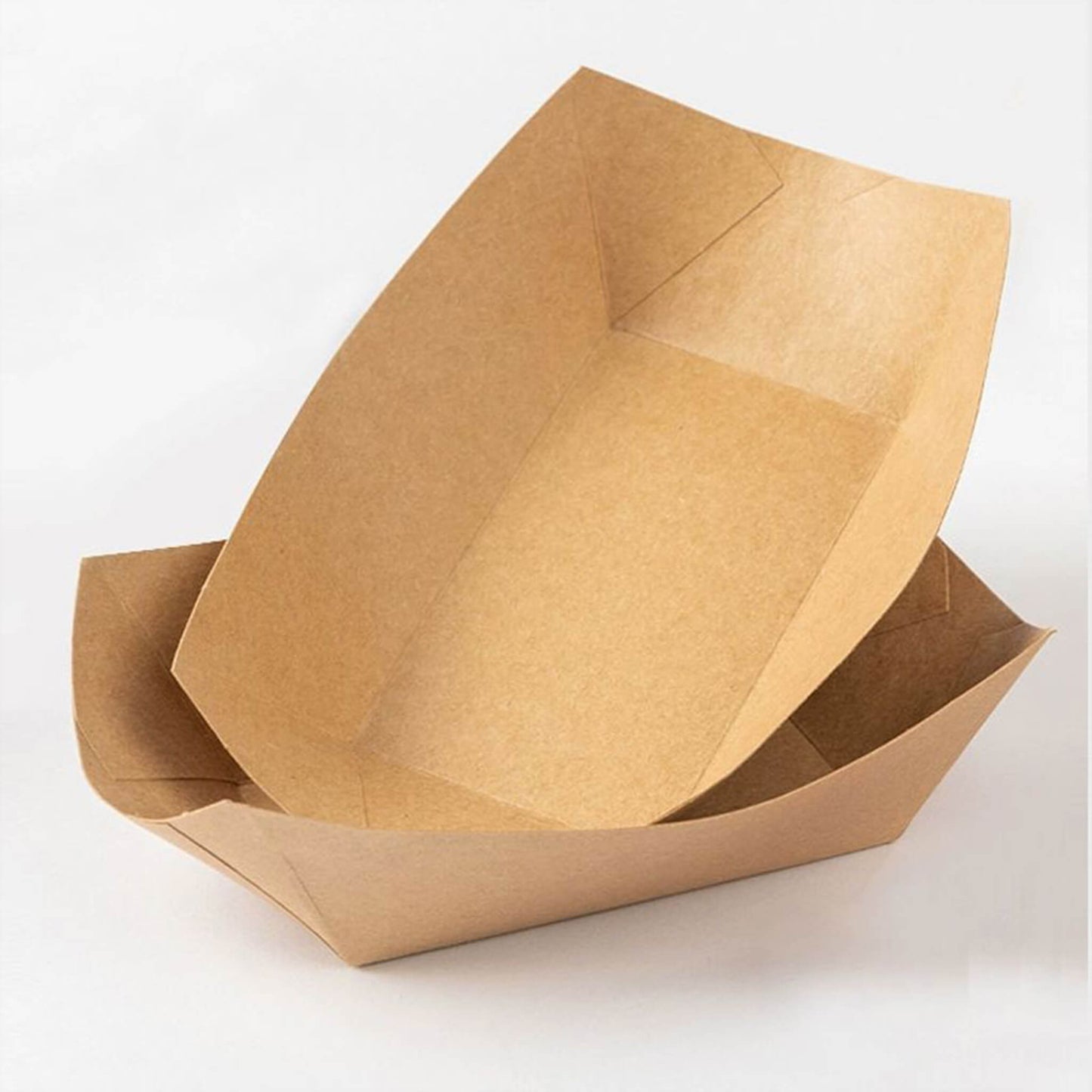 Kraft Boat Trays