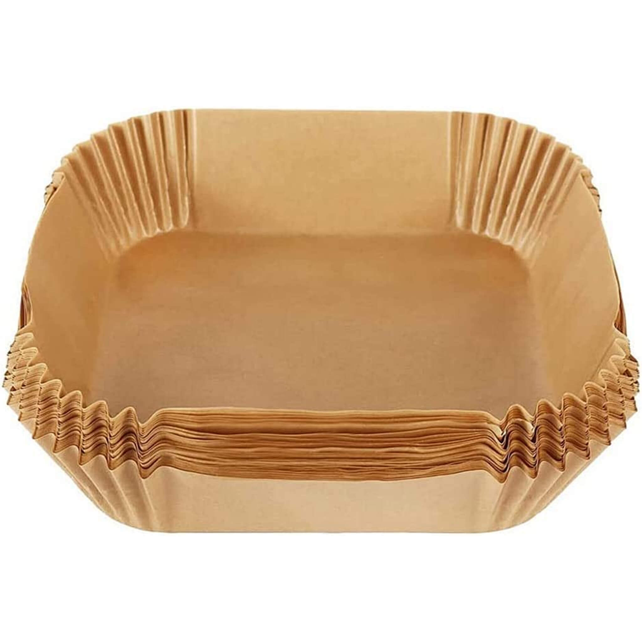Air Fryer Paper Liners – Disposable Greaseproof Parchment Trays