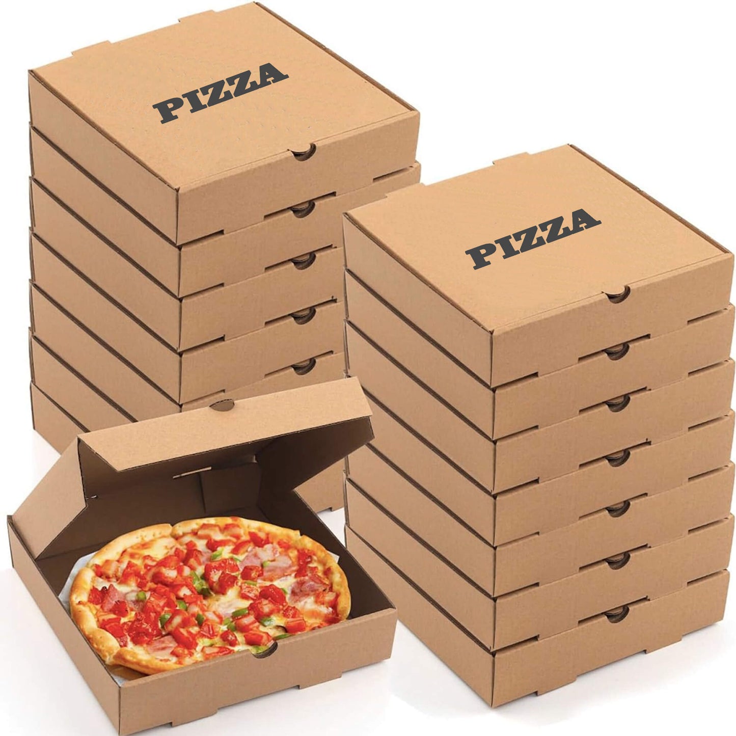Corrugated Pizza Boxes