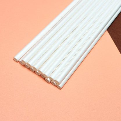 White Paper Straws
