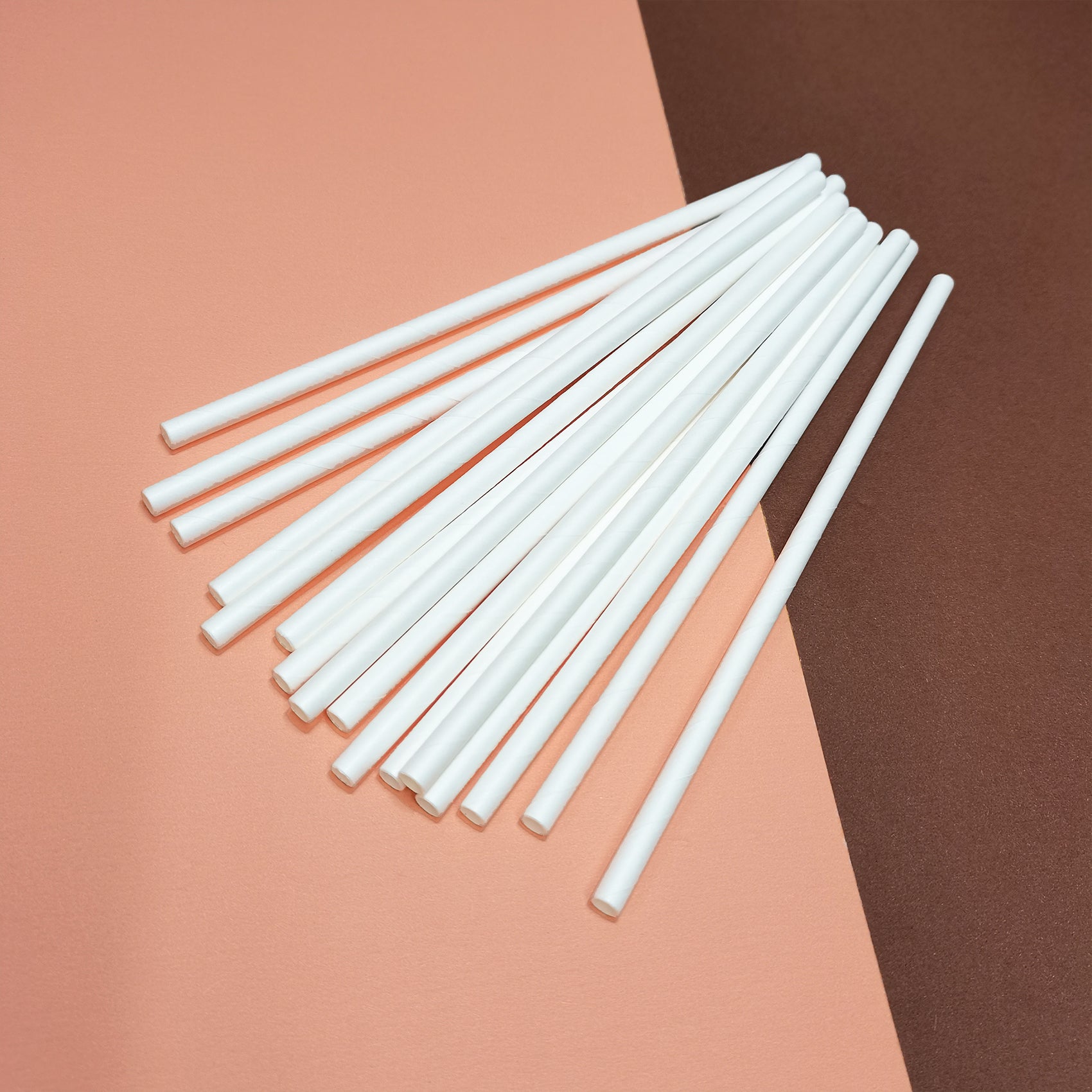 White paper straw/Original color paper straw