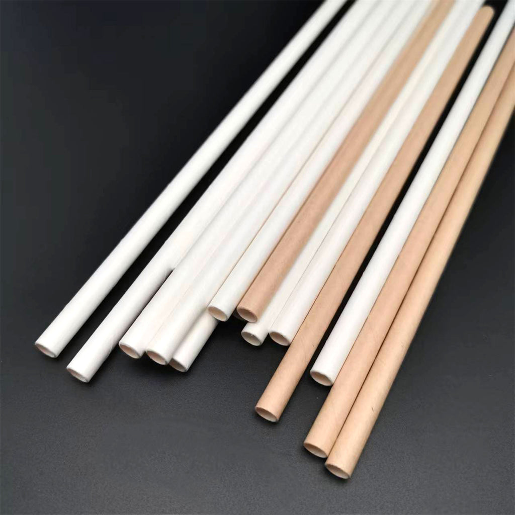 White paper straw/Original color paper straw